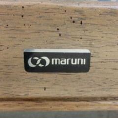 マルニ木工/maruni 2人掛け ソファ 布張り 花柄 ラブソファ 2P 長椅子 札幌 西野店