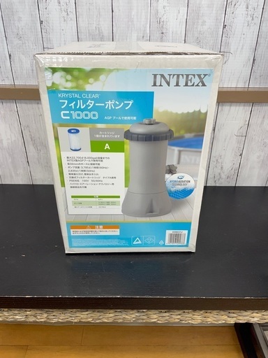 【新品】INTEX  フィルターポンプ