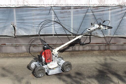 共立　草刈機　オーレック　あぜ草刈機　スパイダーモアー　AZ851A　ブレーキ付き　４WD　刈刃新品　動作OK