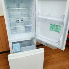 三菱 冷凍冷蔵庫 MR-P15ED-KW 2019年製 ホワイト