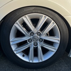 210 クラウン 純正ホイール 17インチ タイヤ付き