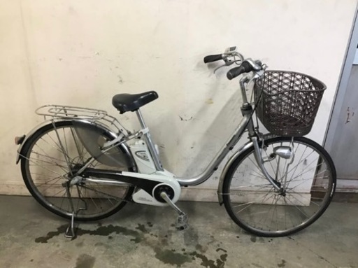 52□岐阜発　⑤△Panasonic/Lithium vivi DX/電動自転車/電動アシスト自転車/26インチ/走行確認/アシスト確認/鍵有り/現状品/R4.12/4□a
