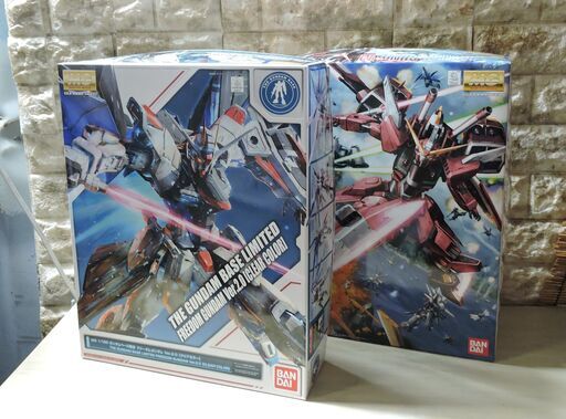 未組立 MG フリーダムガンダム インフィニットジャスティスガンダム欠品あり 1/100 ガンプラ 機動戦士ガンダム プラモデル 札幌市