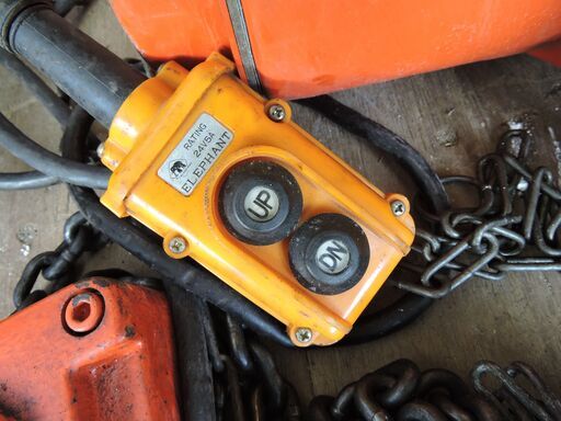 象印 エレファント ELEPHANT チェーンブロック F.KONGO 2t 2ton 2トン  