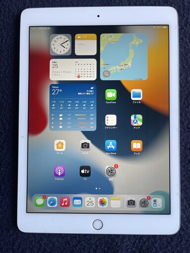 iPad air ２ silver Wi-Fi ３２GB　バッテリー１００％　311