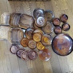 【ネット決済】木製皿等　28枚