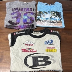 Tシャツ3枚セット(Sサイズ1枚、160㎝2枚)