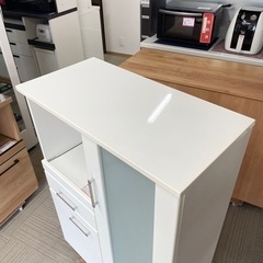 超美品‼️】ニトリ 80cm幅ミドルレンジボード キッチンカウンター 食器