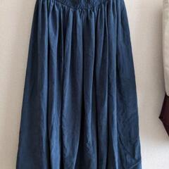 【取引中】ブルーのロングスカート
