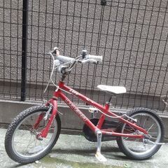 子供自転車赤🔴