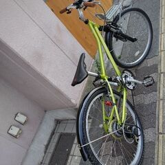 Khodaa Bloom[コーダーブルーム]asson(アッソン)24吋 Fサスペンション搭載ジュニアMTB アルミ/21speed/グリーン