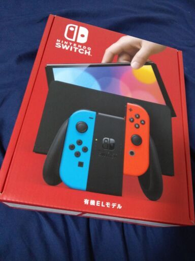 【交渉中】未開封品　Nintendo Switch(有機ELモデル)  ネオンブルー／ネオンレッド