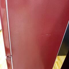 ★ジモティ割あり★ AQUA　冷蔵庫　レッド　クリーニング済　YJ703
