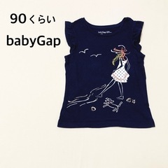 90くらい babyGap 刺繍 ノースリーブ