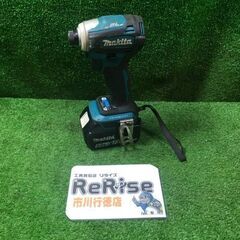 マキタ TD172D 充電式インパクトドライバー バッテリー雪有1個付き【市川行徳店】【店頭取引限定】【中古】管理番号：ITJXFS3CA05O マキタ TD172D 充電式インパクトドライバー バッテリー雪有1個付き