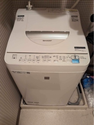 2021年製 ES-T5E7 洗濯機、乾燥機