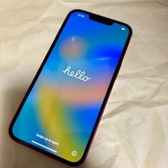 【美品】iPhone 13 レッド 128 GB SIMフリー