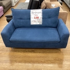 KI-81【新入荷　リサイクル品】ニトリ　2シーターソファ　ブルー
