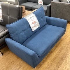 KI-81【新入荷　リサイクル品】ニトリ　2シーターソファ　ブルー