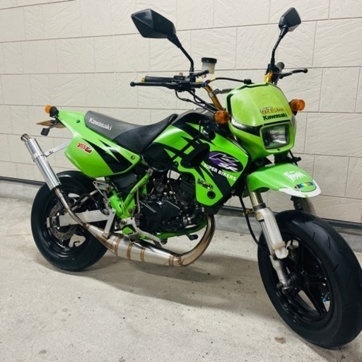 カワサキ KSR-Ⅱ B6 2スト最終型 エンジン始動良好 約8000km タケガワ KSR2 KSR80モンキーダックス KX NS-1