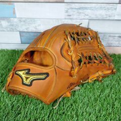 ミズノプロ 1AJGH16007 外野手 硬式用グローブ 野球 中古グラブ BASEBALL GLOVE