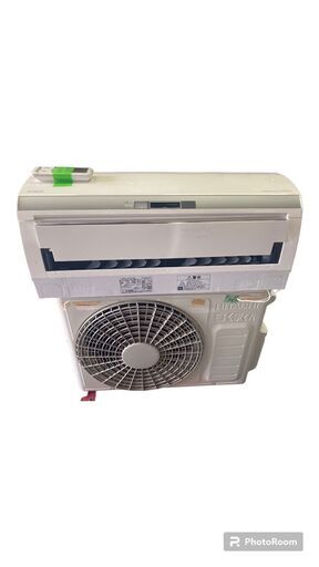 ☆中古￥27,800！HITACHI　2.5kwルームエアコン　家電　RAS-E25H(W)型　2019年製　【BI117】