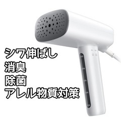 【新品未使用】スチームアイロン ハンディ パワフル 消臭 除菌 ...