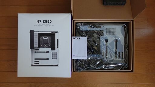 (10/8 大幅値下げ）NZXT N7 Z590 マザーボード ATX Intel Z590チップセット搭載  ホワイト　個人出品　未使用
