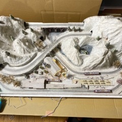 鉄道模型（雪景色）