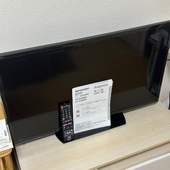 【9/30まで❗️】SHARP 32型 液晶テレビ（説明書・リモ...