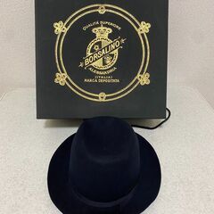 新品未使用　Borsalino メンズハット 57