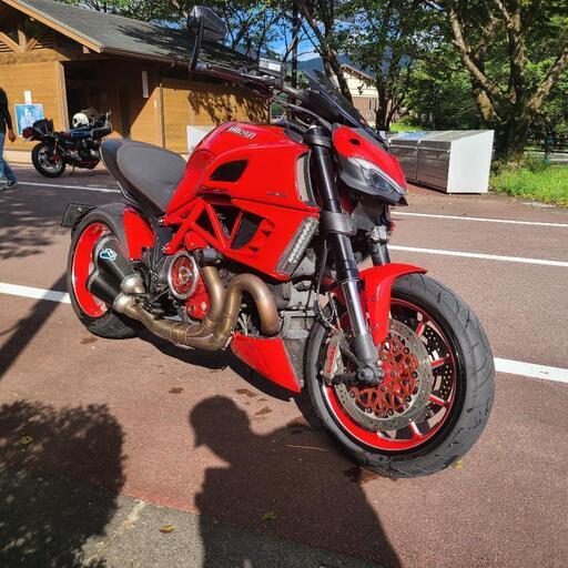 フルカスタム　ストリートファイターＶ４顔面移植　フルパワー　ディアベル　車検有　即乗り出し　カーボンハンドル　クリアクラッチカバー