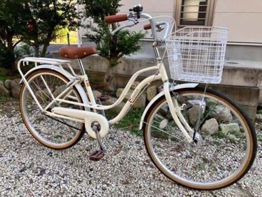 501、ジュニアおしゃれママチャリ24インチ