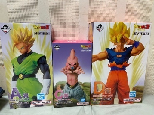一番くじ　ドラゴンボール　激突！宇宙を賭けた闘い A賞C賞D賞セット