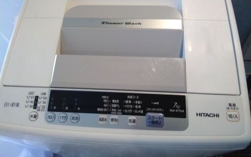 日立全自動洗濯機 NW-R704 7kg 19年製 配送無料