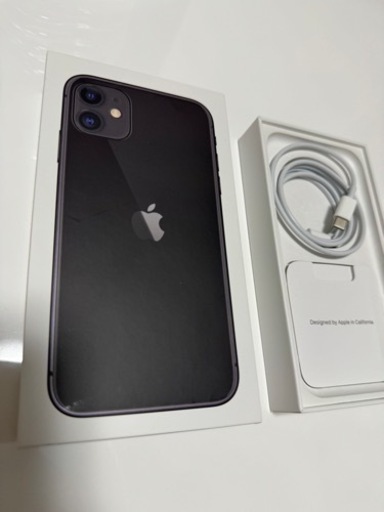 美品】iPhone11 ブラック 本体 箱付き SIMフリー【車配送可】 【公式通販】