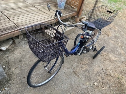 【再値下げ】電動アシスト自転車、補助輪付き