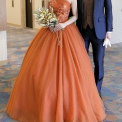 テラコッタカラードレス　5号