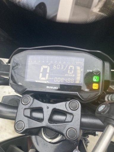 GSX-S125 8500km 事故・立ちゴケなし