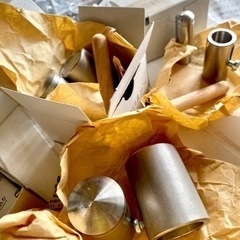 プロ用　くるみボタン　打ち具と金具セット