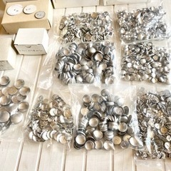 プロ用　くるみボタン　打ち具と金具セット