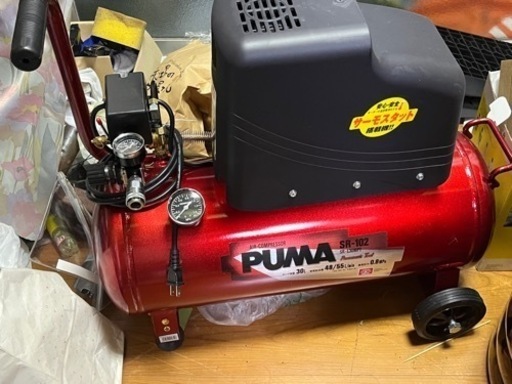 SK11 オイルレス エアーコンプレッサー SR-102 タンク容量 30L SR  