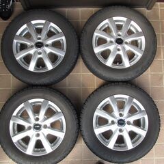 ブリジストン 155/65R13 BS ブリザックVRX スタッドレス 100 4穴 BS製 