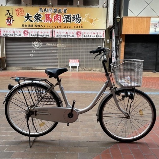 【激安⚠️とにかく早い者勝ち‼️】 24インチ ママチャリ 新品部品多め