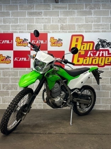 カワサキ　Kawasaki 　KLX230 　LX230A　 21664km　エンジンオイル・バッテリー新品交換　無料配送エリア有り　ナンバー登録代行受付中　バンガレージ京都