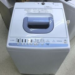 洗濯機 7.0Kg 2018年製 日立 NW-T74 白い約束 風脱水/ほぐし脱水