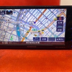 KENWOOD 美品　2023年地図　MDV-D404BTW 新品バックカメラ付　さ8