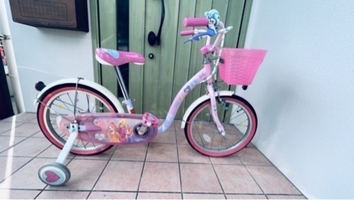 プリンセスゆめカワ(18インチ)子供用自転車\u0026ヘルメット