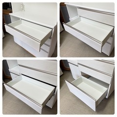 【超美品‼️】定価119,000円♪ ニトリ 120cm幅キッチンボード(ポスティア120KB) 食器棚 収納家具 木目調ホワイト♪