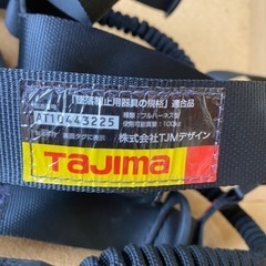I756  🌈  新規格 Tajima フルハーネス ダブルランヤード 墜落制止用器具